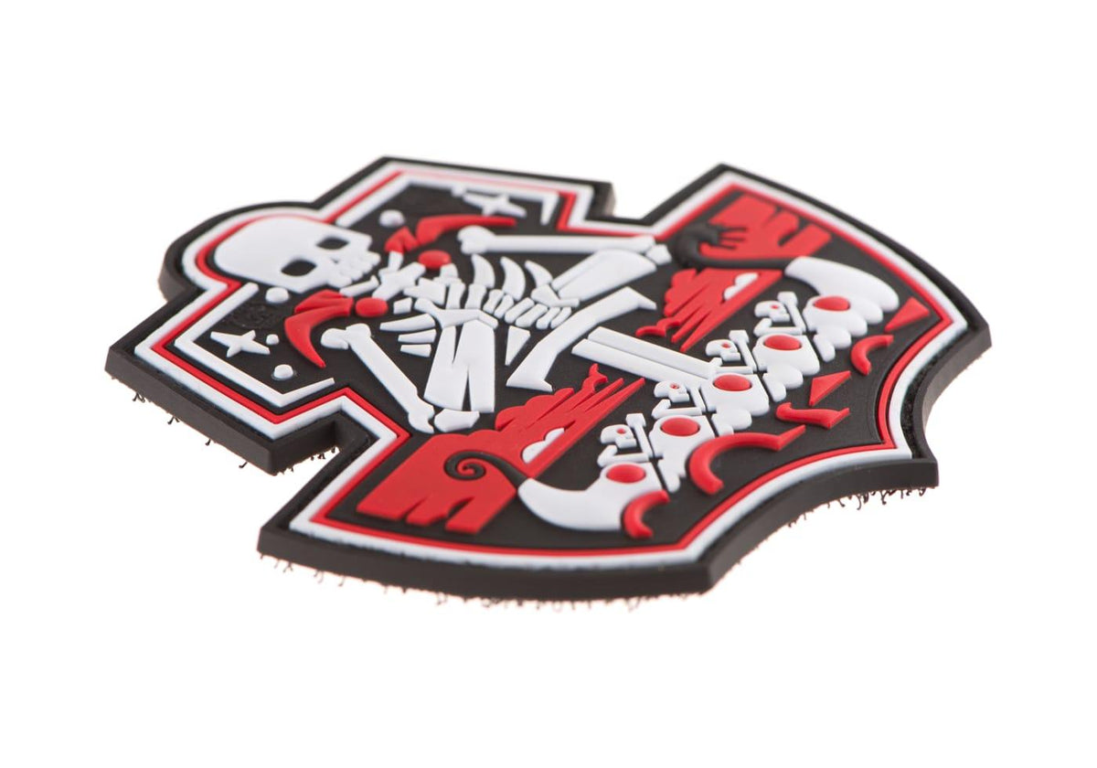 JTG Ghost Ship Skull Rubber Patch JTG