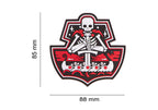 JTG Ghost Ship Skull Rubber Patch JTG