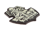 JTG Ghost Ship Skull Rubber Patch JTG