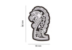 JTG Northman Dragon Ship Head Rubber Patch JTG