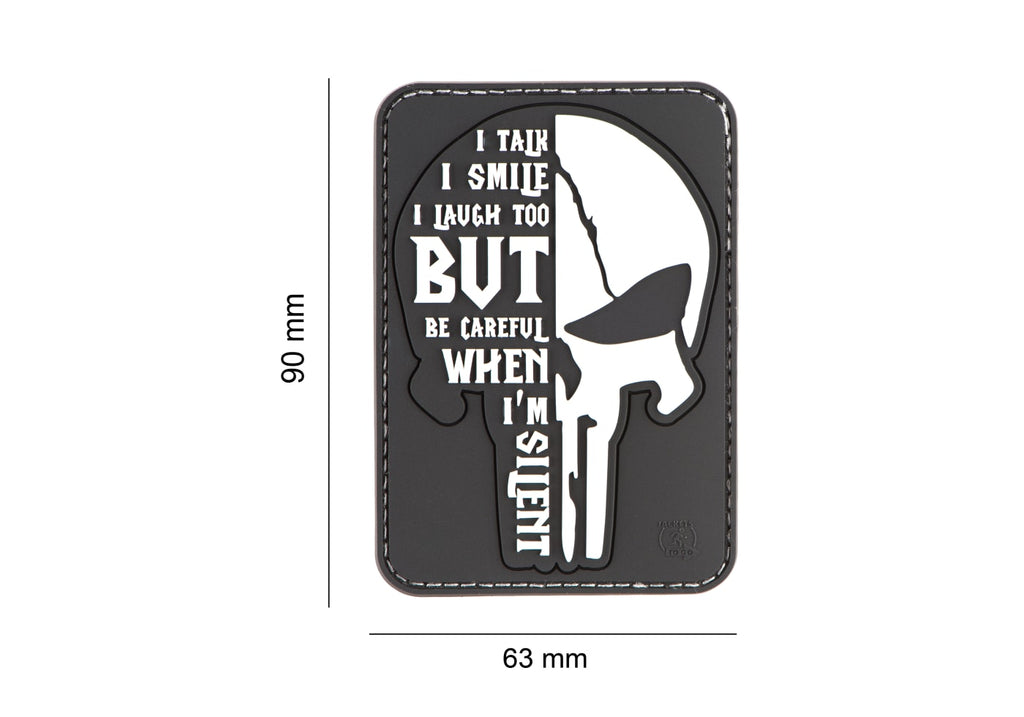 JTG Silent Punisher Rubber Patch - Multicolor