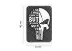 JTG Silent Punisher Rubber Patch - Multicolor
