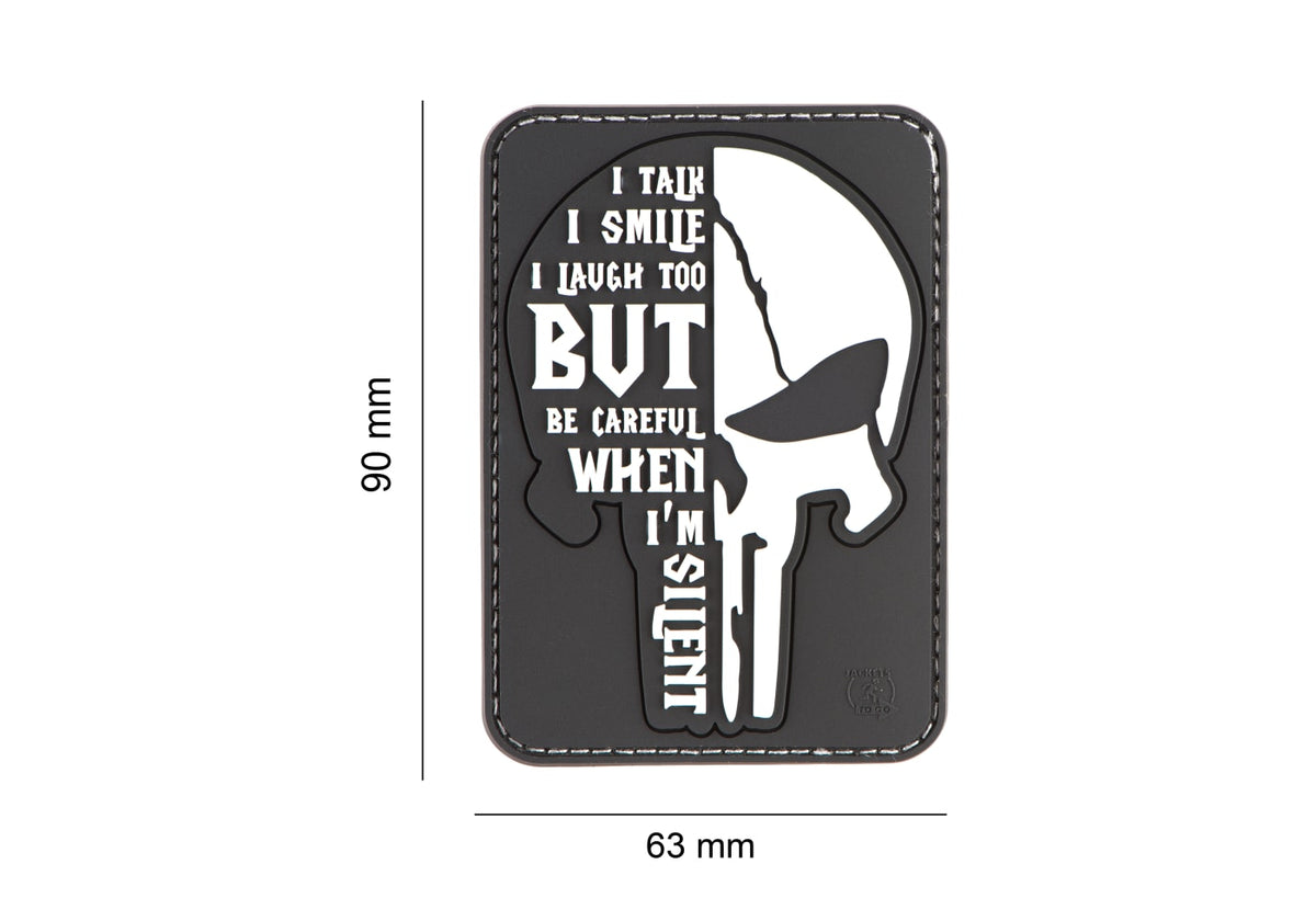 JTG Silent Punisher Rubber Patch - Multicolor
