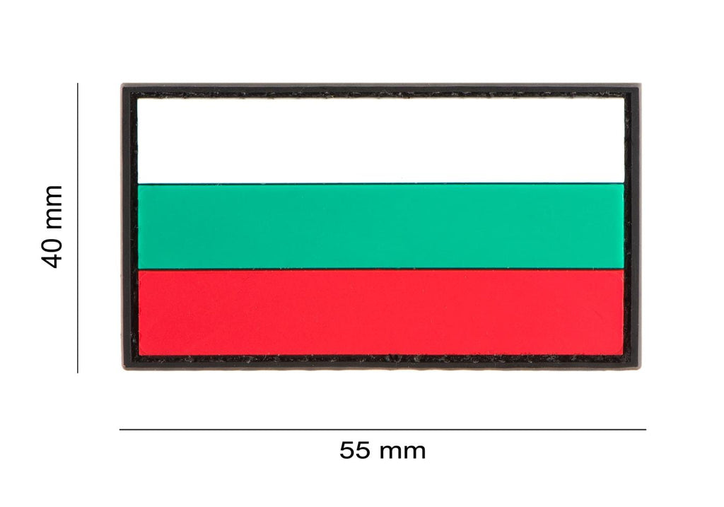 JTG Bulgarian Flag Rubber Patch JTG