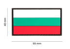 JTG Bulgarian Flag Rubber Patch JTG