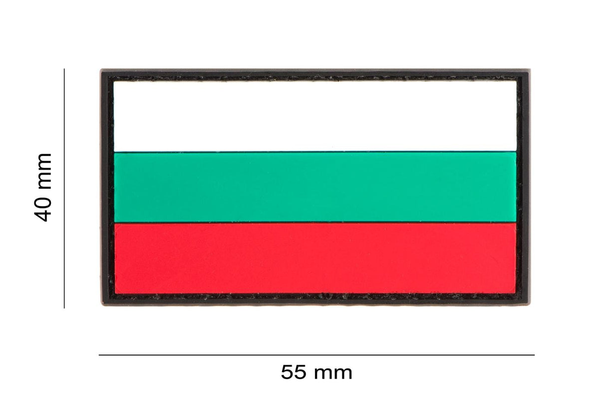 JTG Bulgarian Flag Rubber Patch JTG