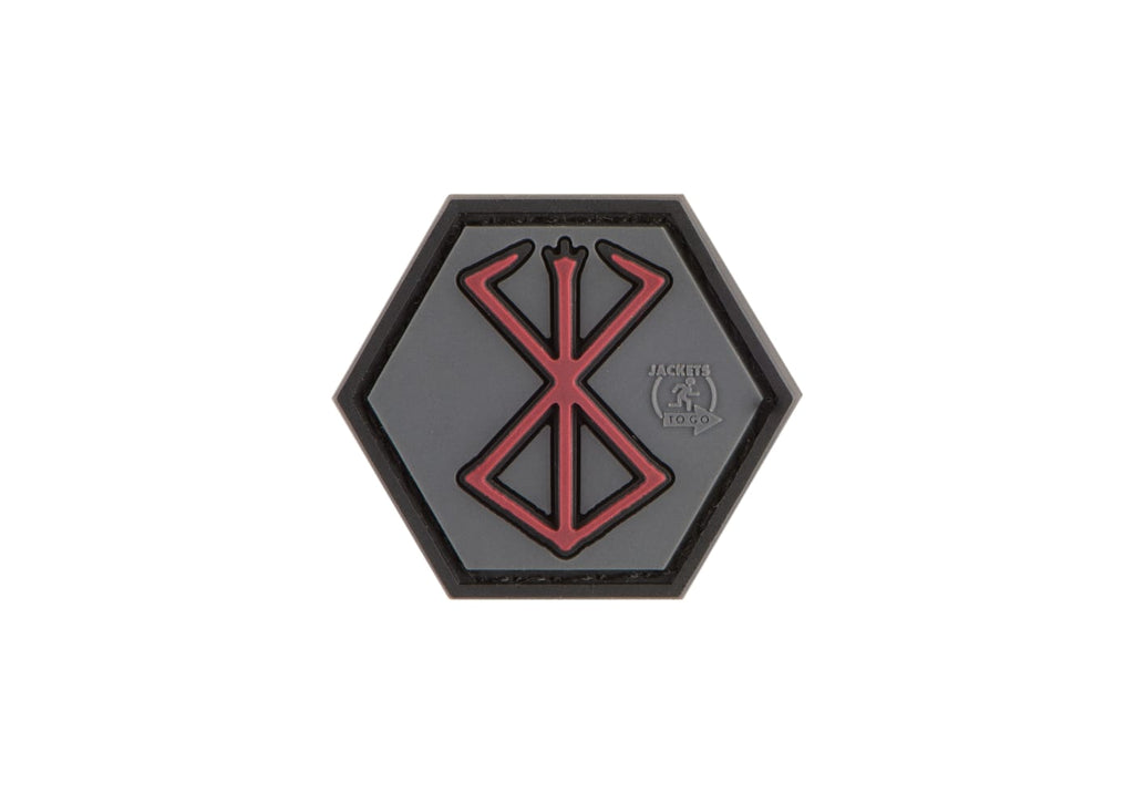 JTG Berserker Rune Rubber Patch - Multicolor
