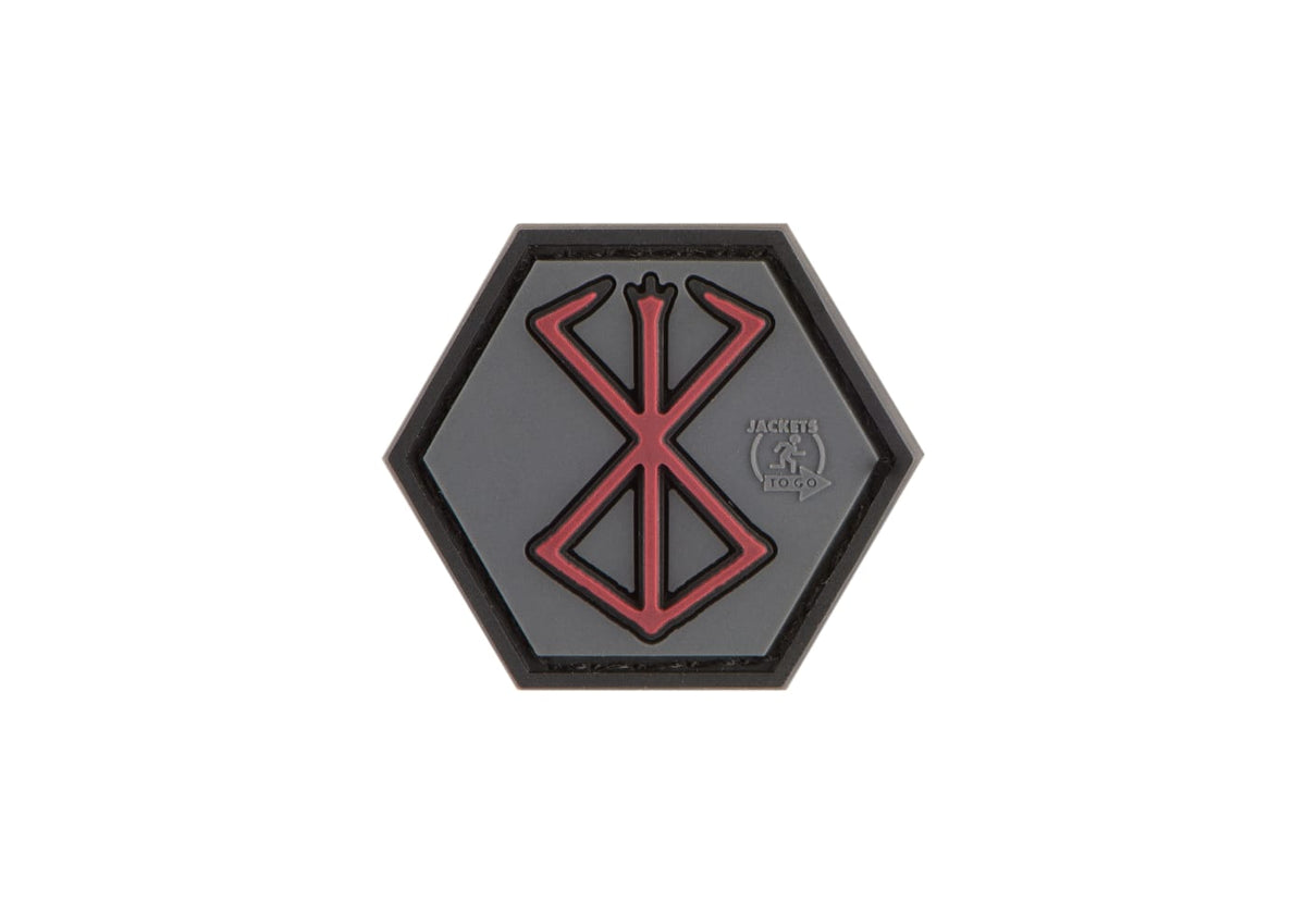 JTG Berserker Rune Rubber Patch - Multicolor