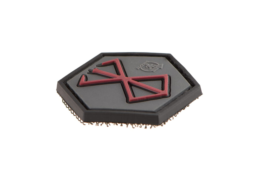 JTG Berserker Rune Rubber Patch - Multicolor