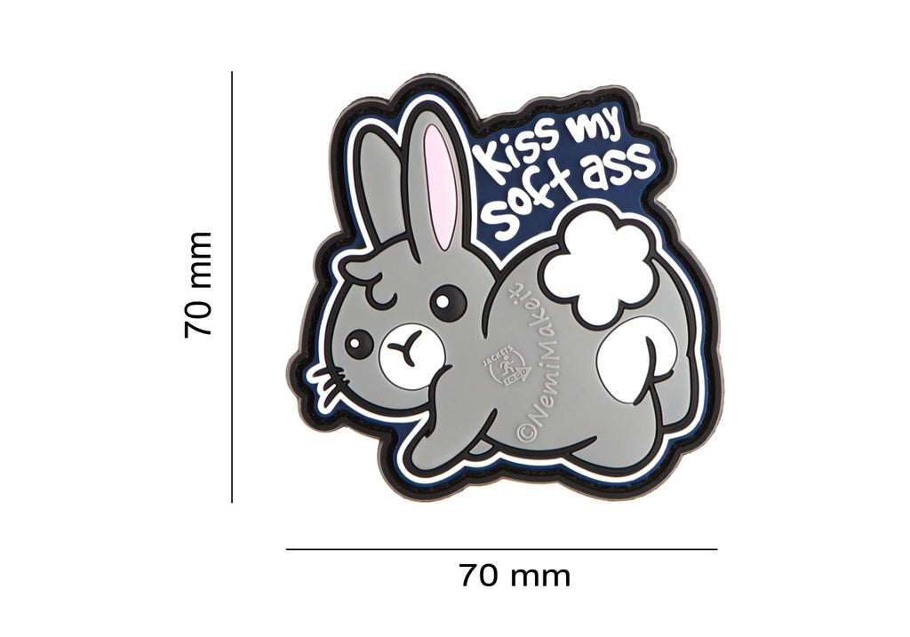 JTG Bunny Rubber Patch - Multicolor