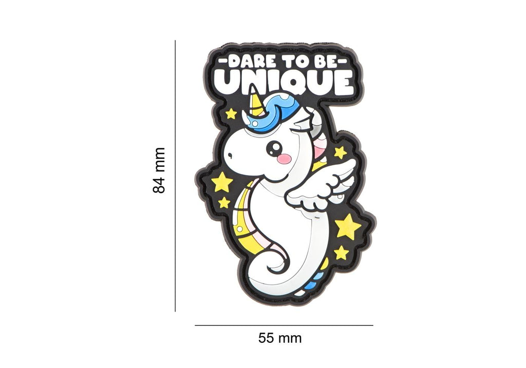 JTG Dare To Be Unique Rubber Patch JTG