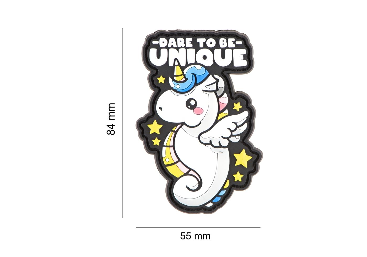 JTG Dare To Be Unique Rubber Patch JTG