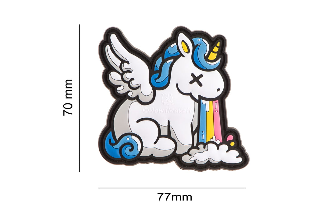 JTG Unicorn Not Drunk Rubber Patch - Multicolor