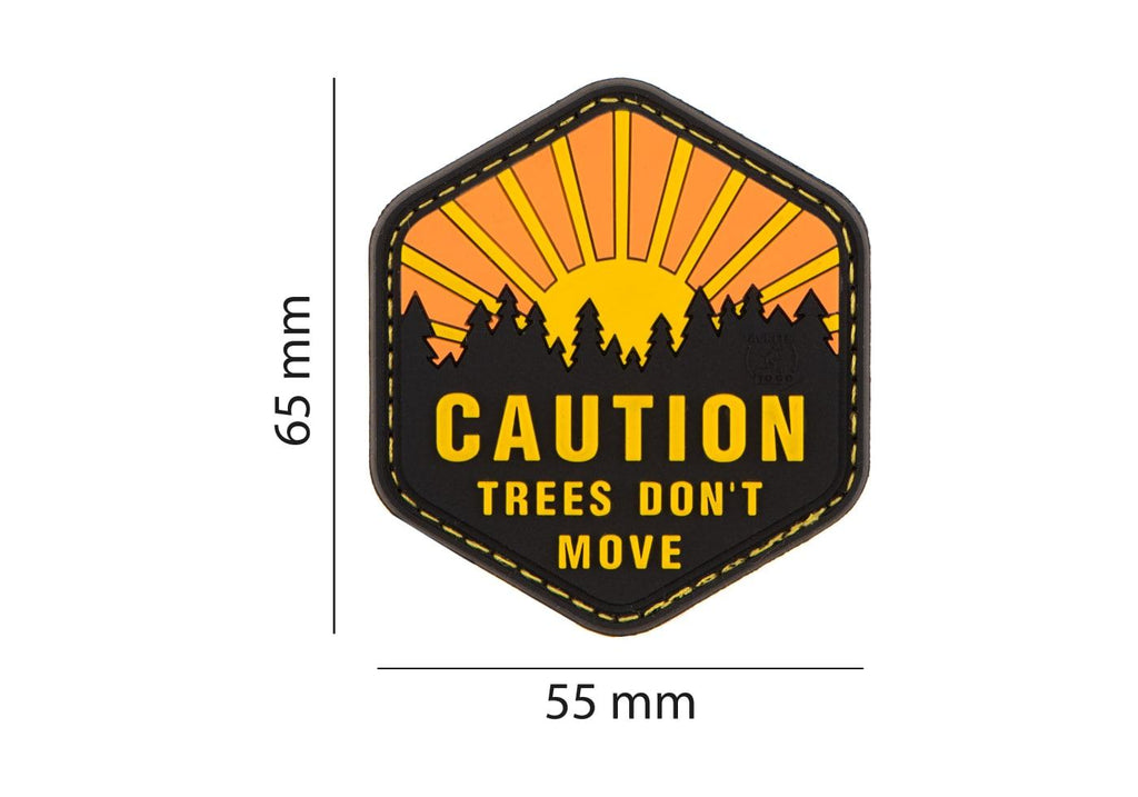 JTG Trees Don't Move Rubber Patch JTG