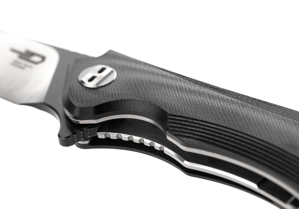 Bestech Knives Beluga Linerlock Folder - Black