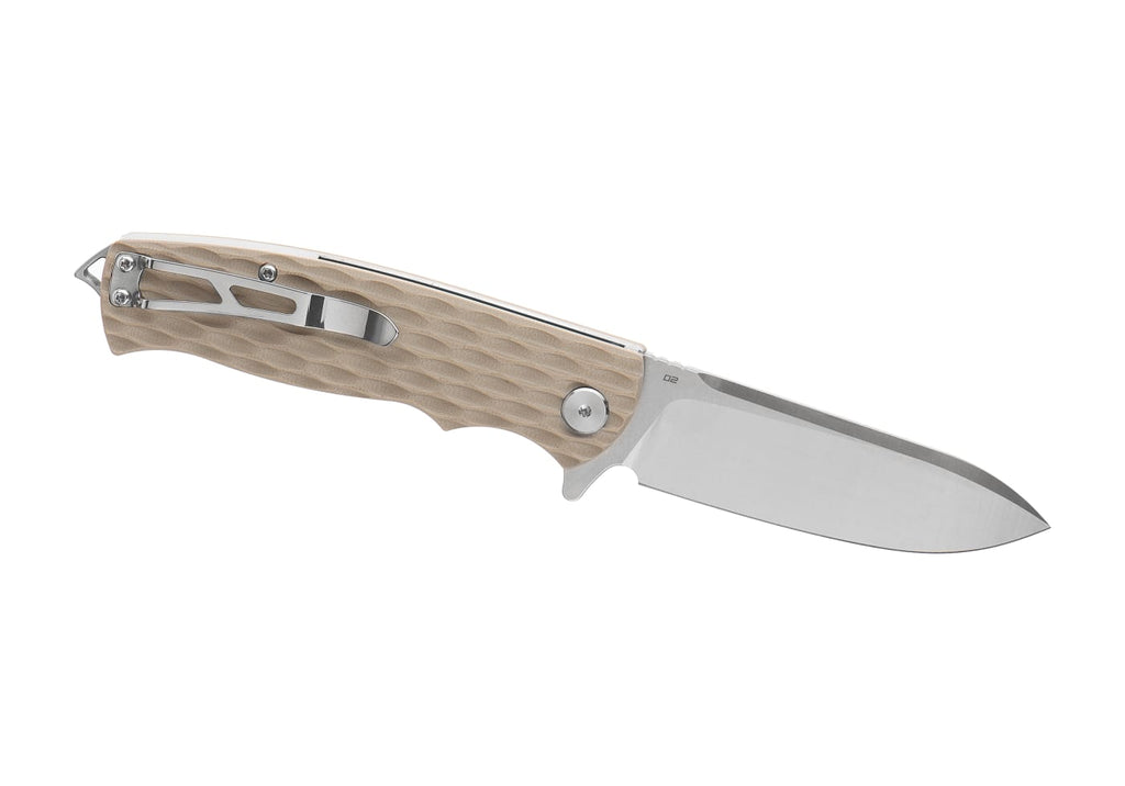 Bestech Knives Grampus G10 Linerlock Folder - Beige