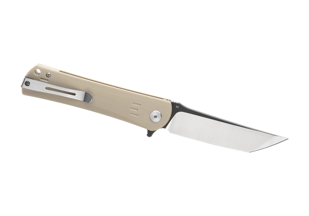 Bestech Knives Kendo G10 Linerlock Folder - Beige