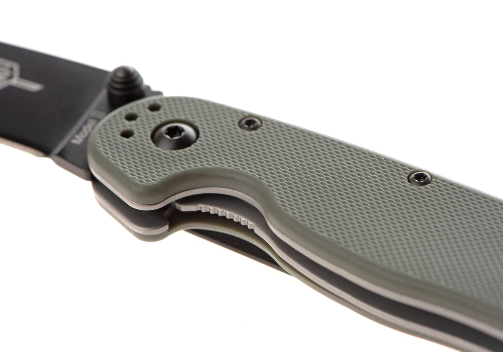 Ontario RAT II Linerlock D2 Folder - OD