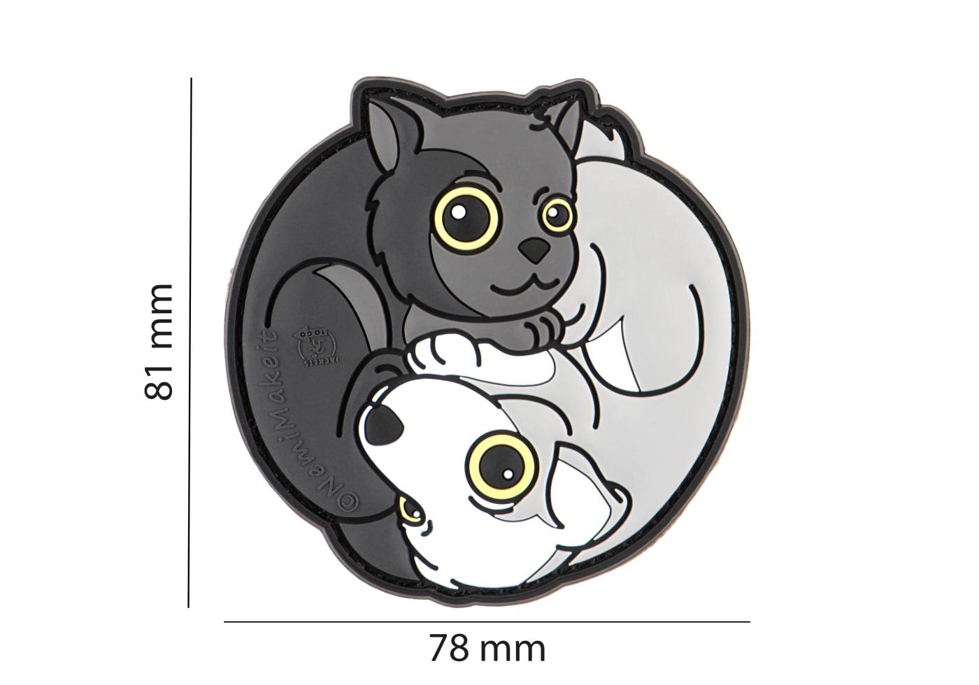 JTG Yin & Yan Cat Patch JTG