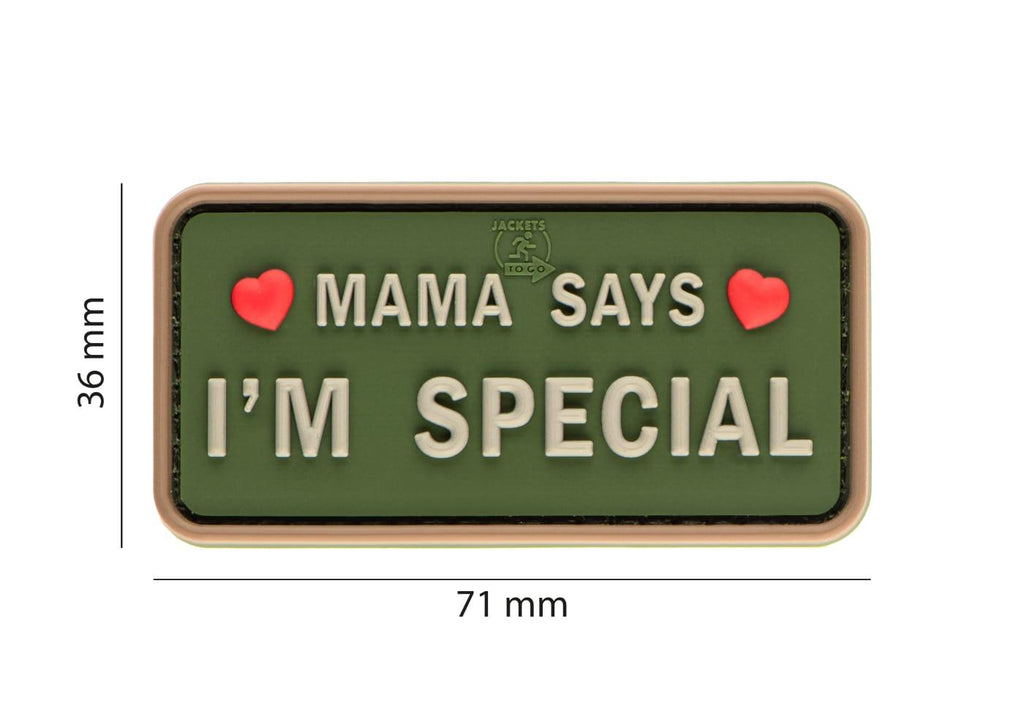 JTG Mama Says I'm Special Patch JTG