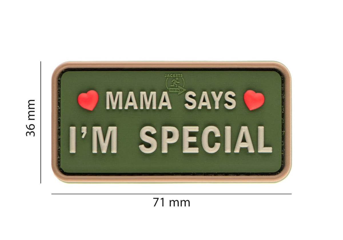 JTG Mama Says I'm Special Patch JTG