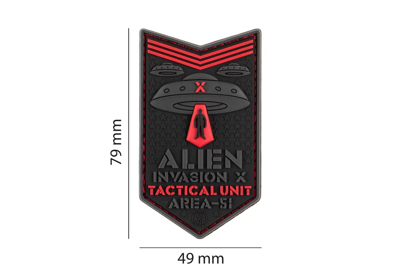 JTG Alien Invasion X-Files Patch JTG