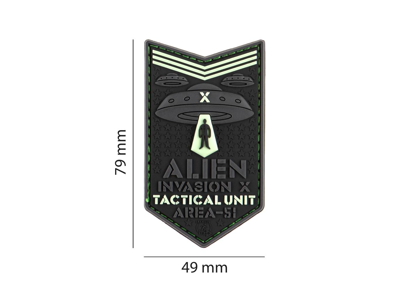 JTG Alien Invasion X-Files Patch JTG