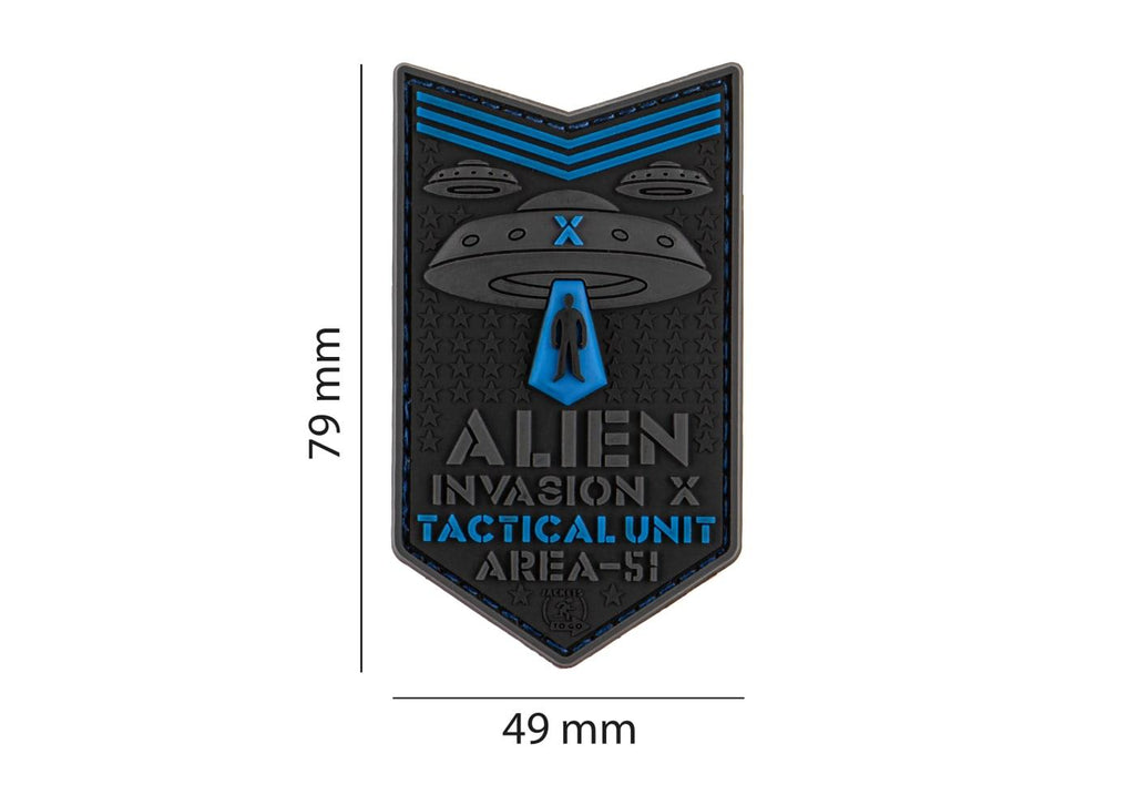 JTG Alien Invasion X-Files Patch JTG