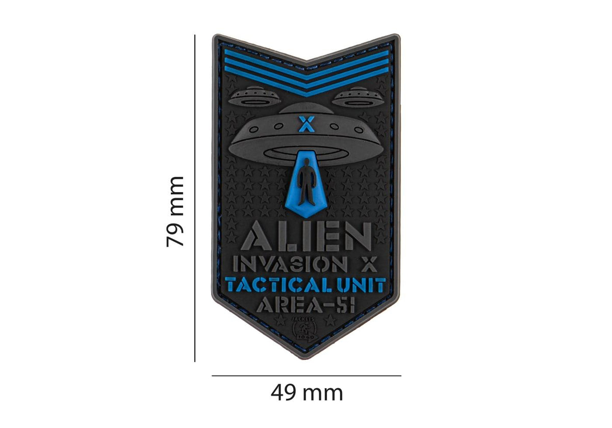 JTG Alien Invasion X-Files Patch JTG