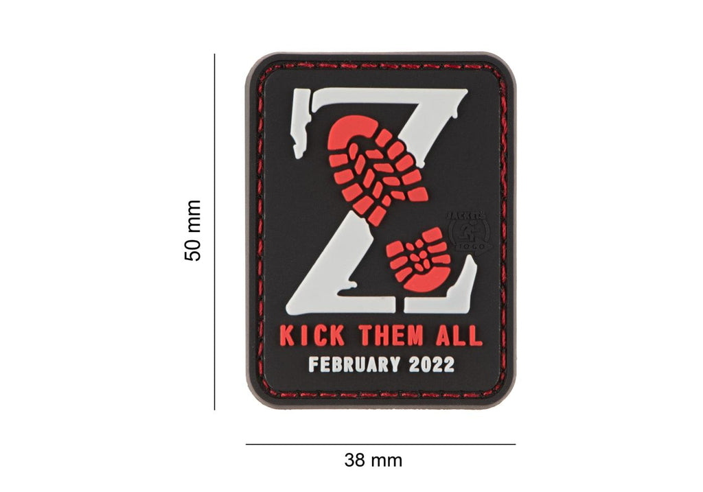 JTG Kick Them All Z Patch JTG
