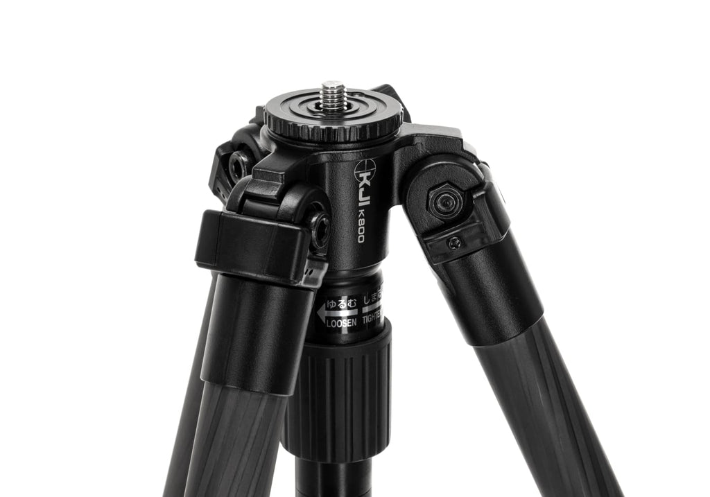 KJI K800 Carbon Fiber Tripod - trépied carbone de tir sans tête, 45 kg