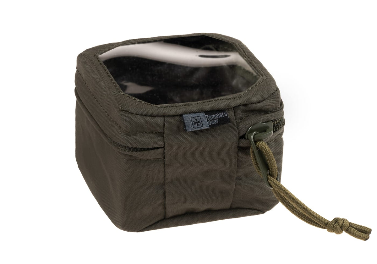 Templar's Gear Ammo Utility Pouch Small - petite pochette à munitions, fenêtre transparente - Ranger Green