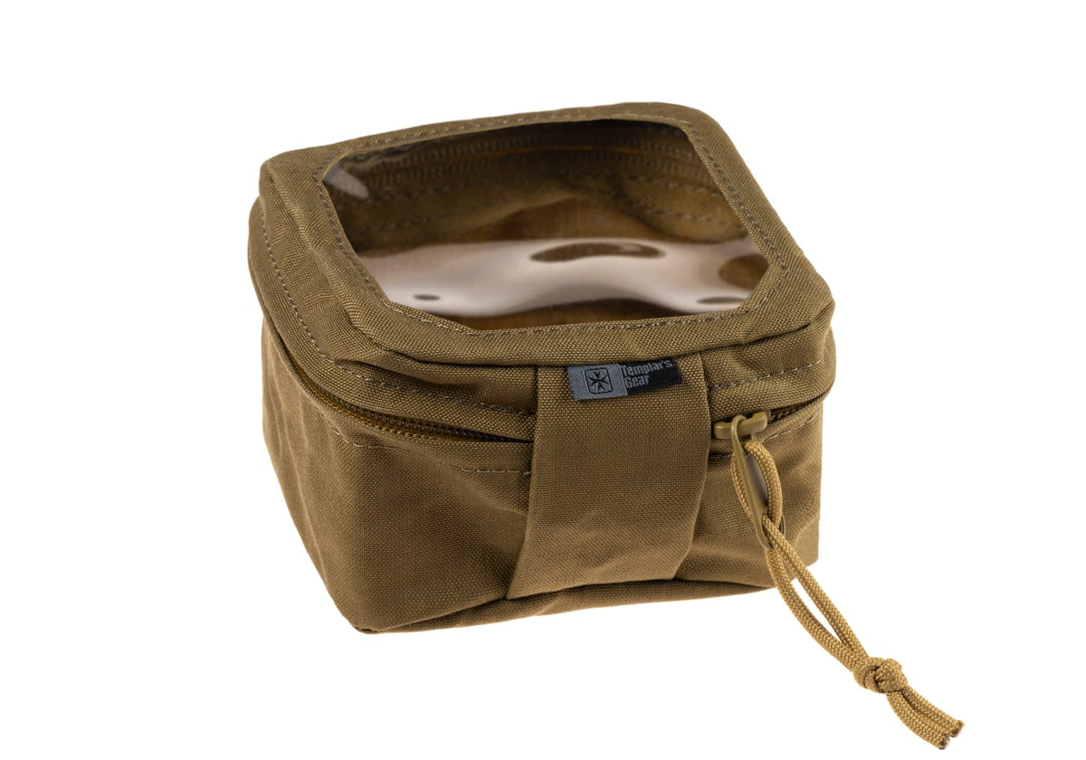 Templar's Gear Ammo Utility Pouch Medium - pochette à munitions, fenêtre transparente - Coyote