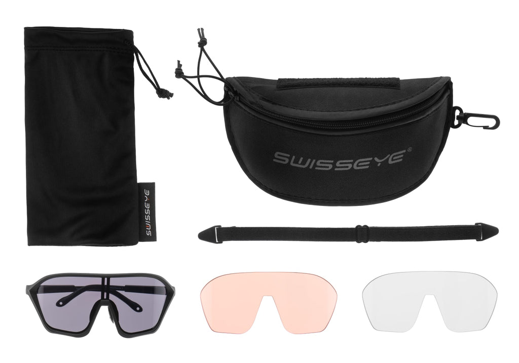 SwissEye Devil Smoke / Orange / Clear - Black
