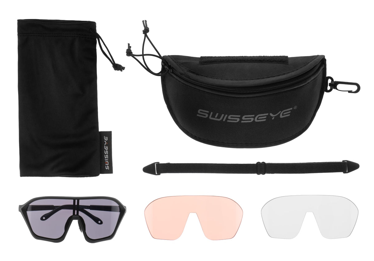 SwissEye Devil Smoke / Orange / Clear - Black