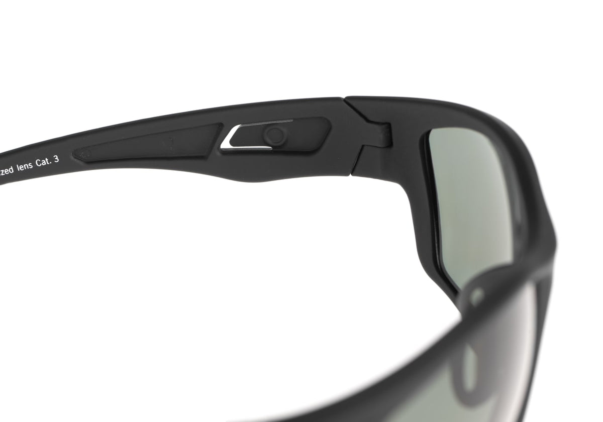 SwissEye Tomcat Smoke Polarized - Black
