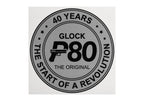 GLOCK P80 Sticker