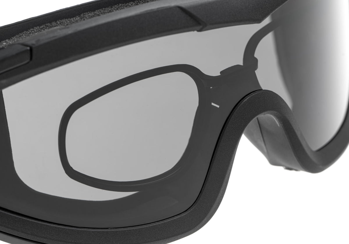 SwissEye F-Tac Goggle Smoke / Orange / Clear - Black