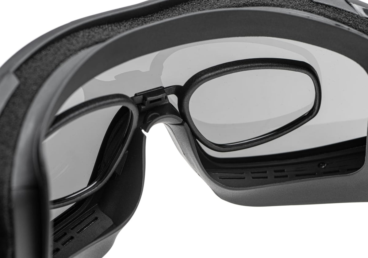 SwissEye F-Tac Goggle Smoke / Orange / Clear - Black