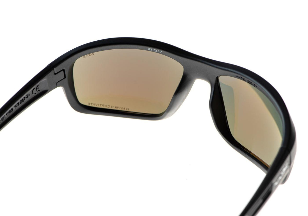 Wiley X WX Contend Captivate Polarized Blue Mirror Wiley X