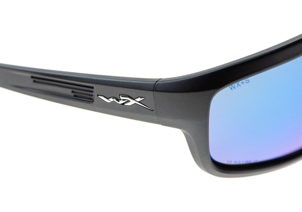 Wiley X WX Contend Captivate Polarized Blue Mirror Wiley X