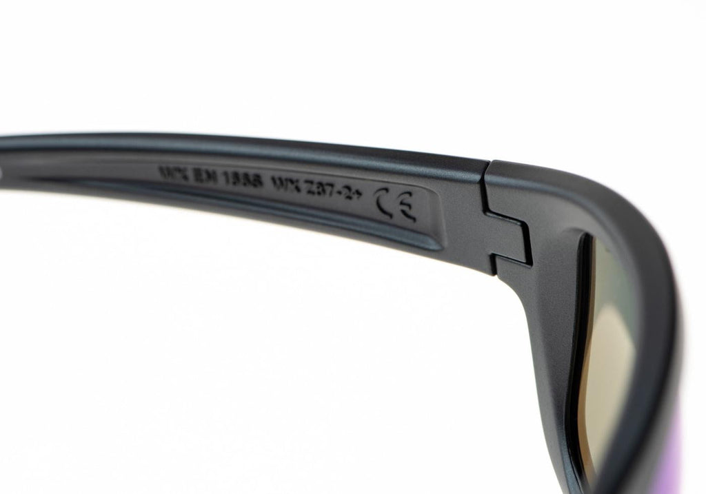 Wiley X WX Contend Captivate Polarized Blue Mirror Wiley X