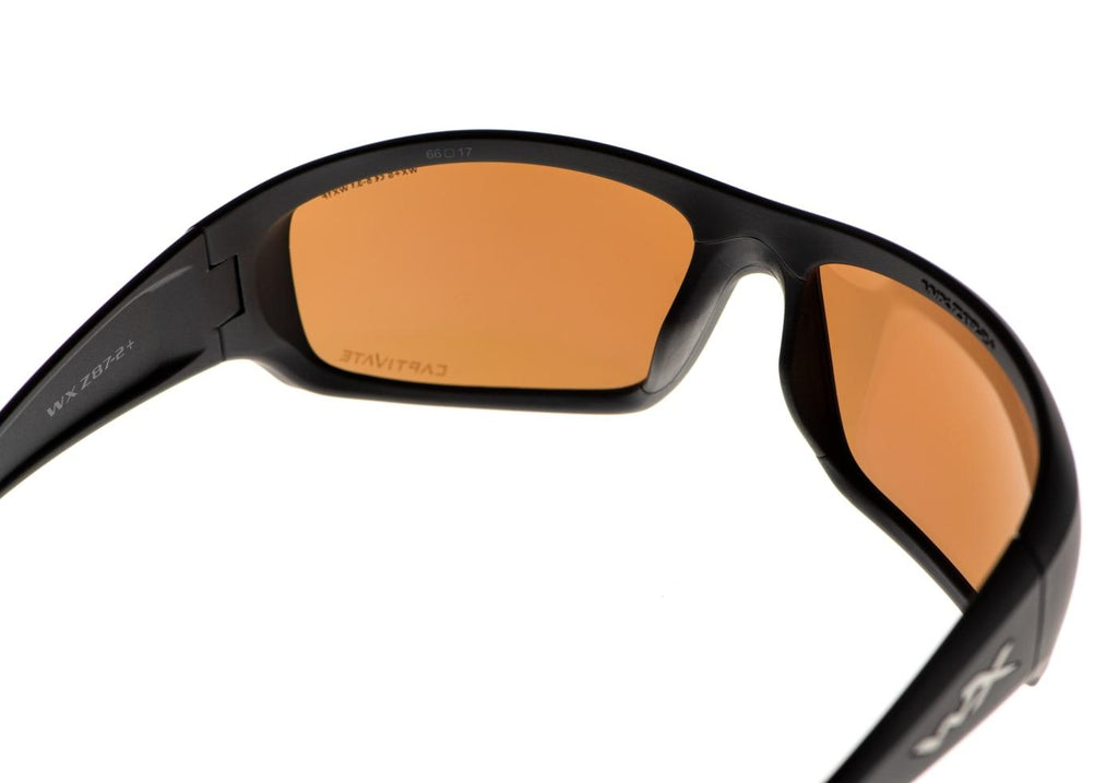 Wiley X WX Omega Captivate Polarized Bronze Mirror Wiley X