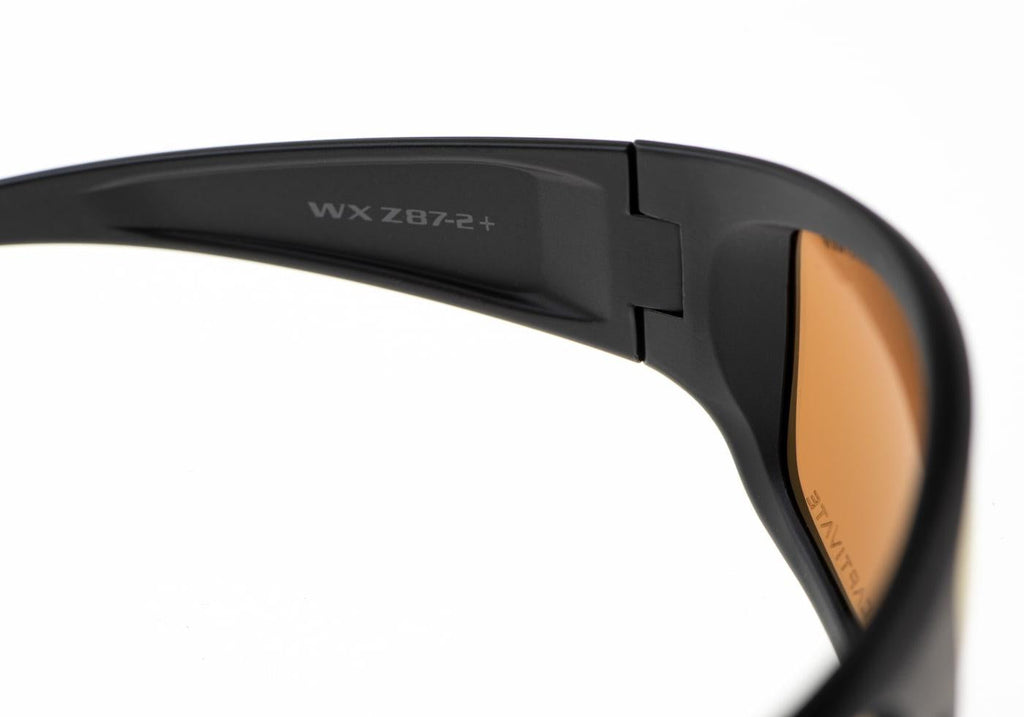 Wiley X WX Omega Captivate Polarized Bronze Mirror Wiley X