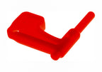 DLG Tactical Pistol Safety Flag - Red