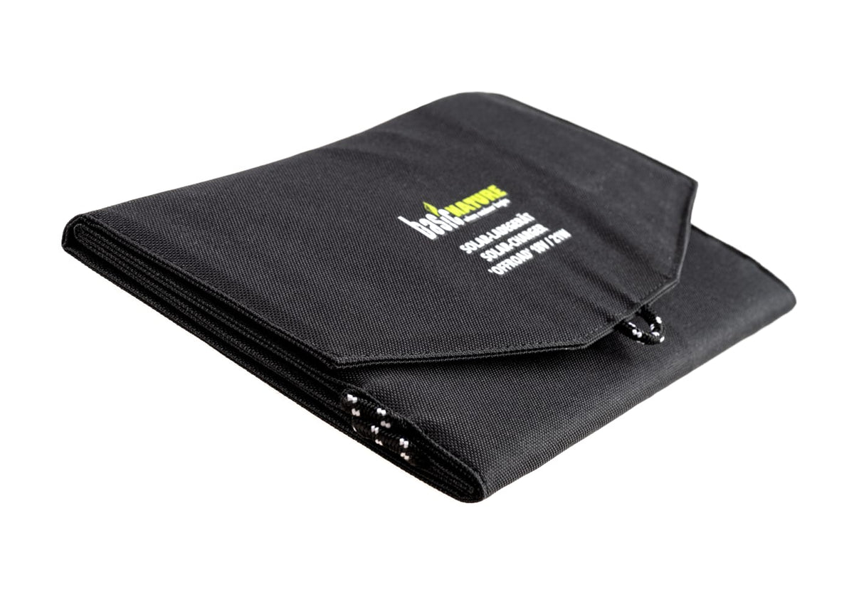 BasicNature Foldable Solar Charging Panel Off Road Kit