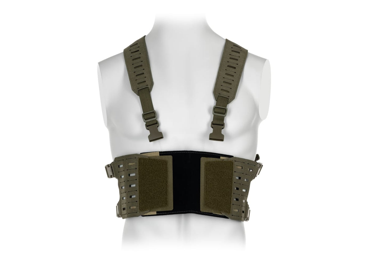 Templar's Gear Chest Rig Conversion Kit - kit pour porter un panneau frontal en chest rig - Ranger Green