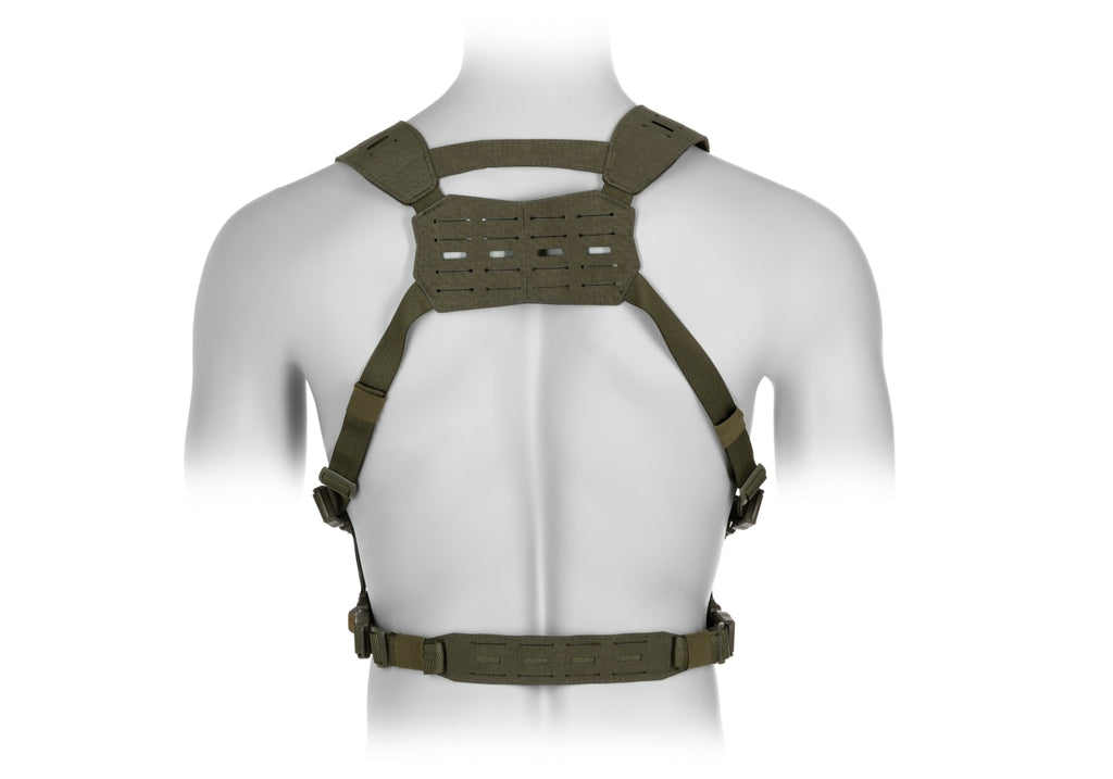 Templar's Gear Chest Rig Conversion Kit - kit pour porter un panneau frontal en chest rig - Ranger Green