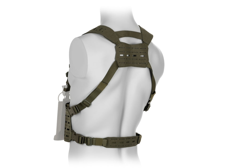 Templar's Gear Chest Rig Conversion Kit - kit pour porter un panneau frontal en chest rig - Ranger Green