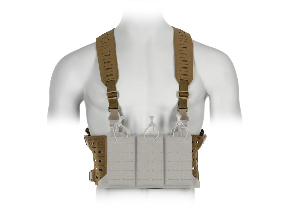Templar's Gear Chest Rig Conversion Kit - kit pour porter un panneau frontal en chest rig - Coyote